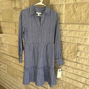 Nordstroms 1901 gingham dress NWT size 4